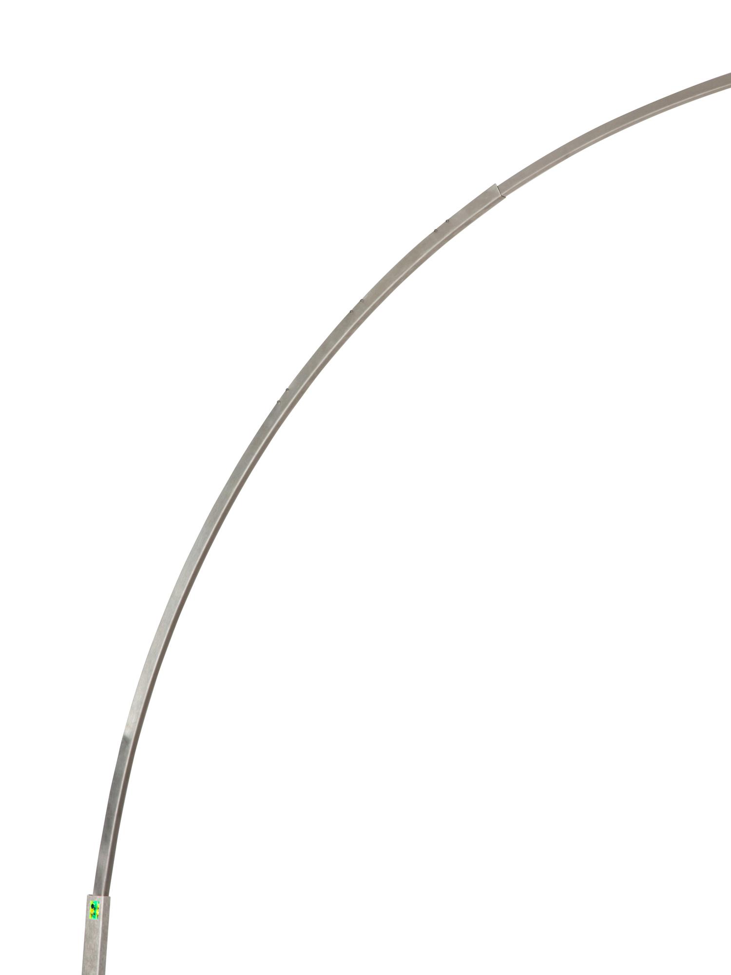 A Modernist Chromed Metal 'Arc' Floor Lamp