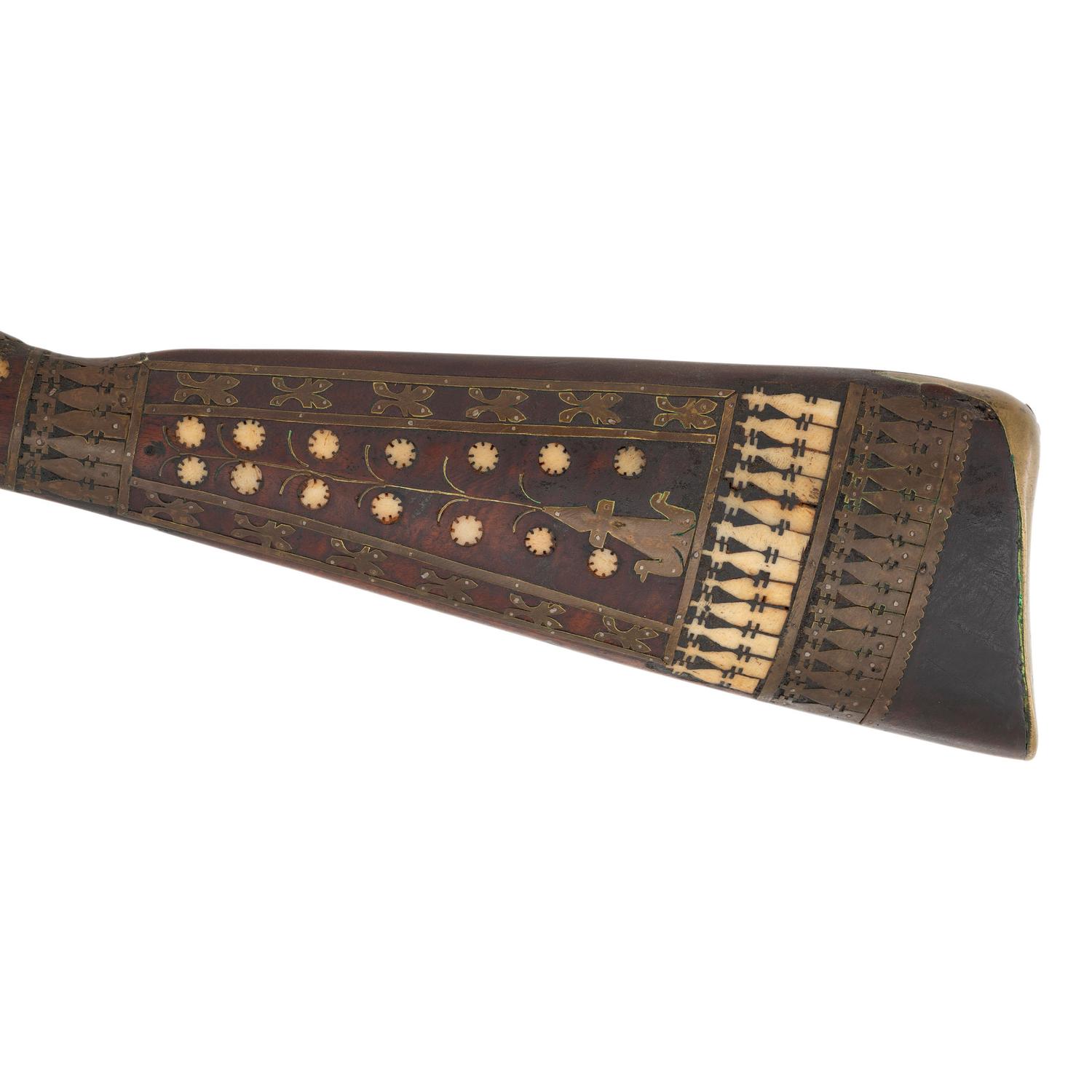 Enfield-style Musket with Decorated Stock