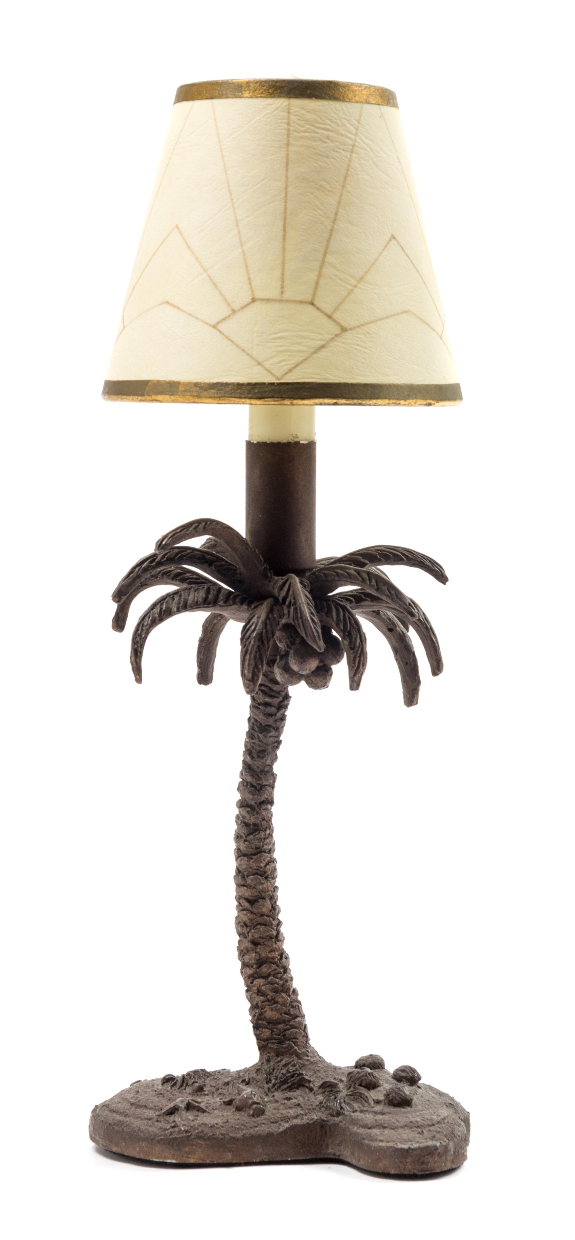 Two Table Lamps Height of tallest 18 1/2 inches. — 20TH CENTURY