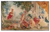 A Brussels Mythological Tapestry from the Series The Life of Achilles