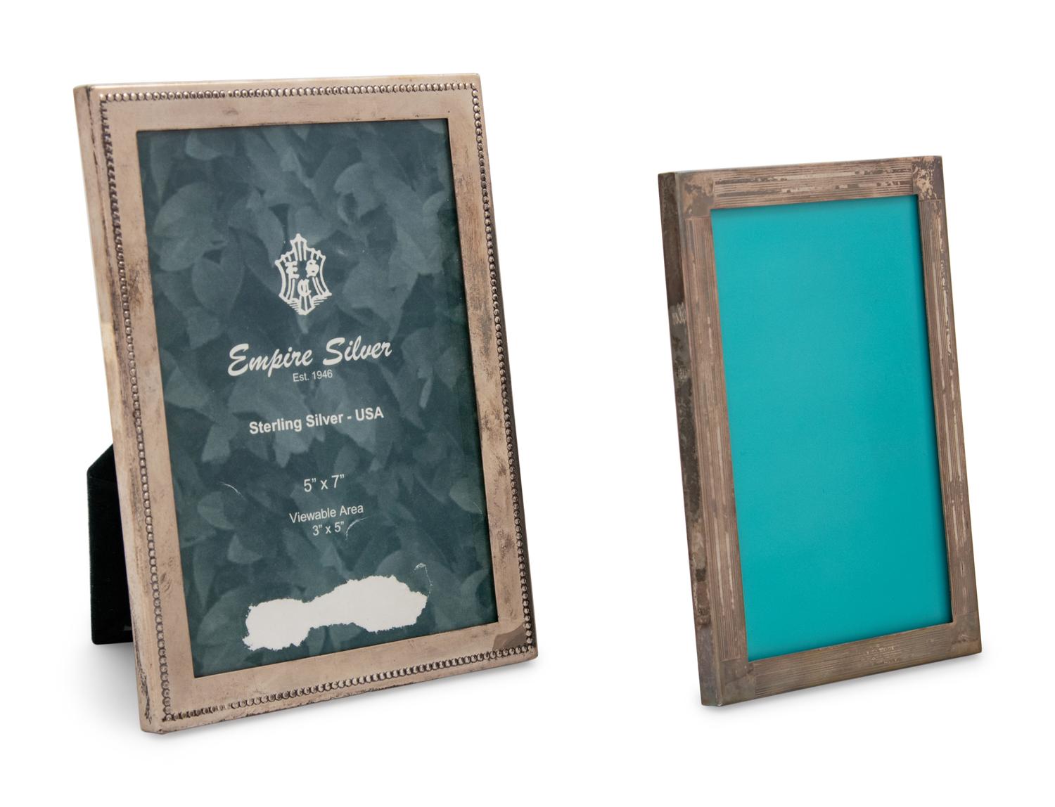 A Tiffany & Co. Spanish Silver Picture Frame