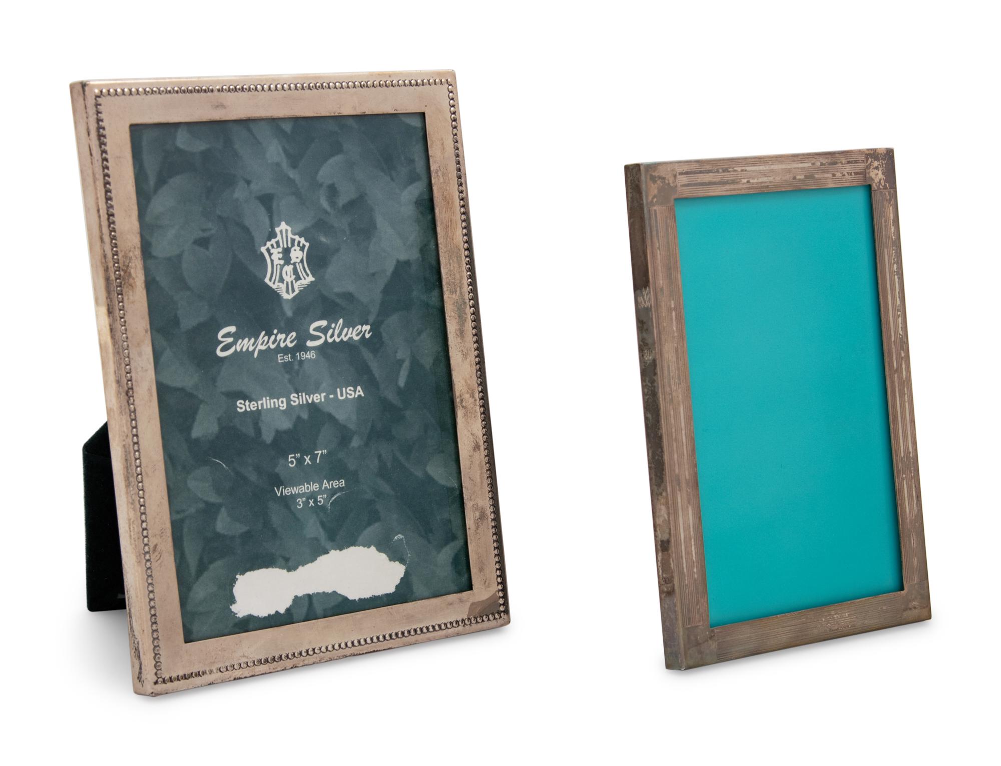 A Tiffany & Co. Spanish Silver Picture Frame
