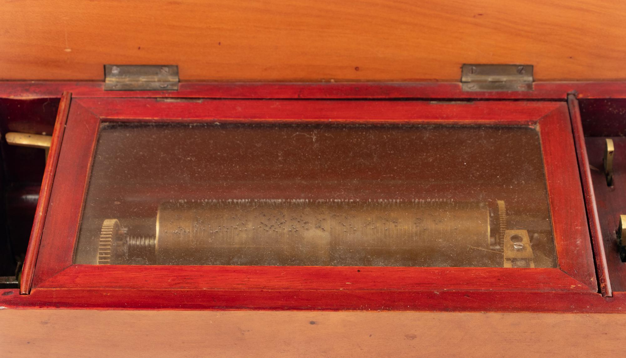 A Swiss Cylinder Music Box
