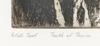 Peaks of Paonia , Artist's Proof