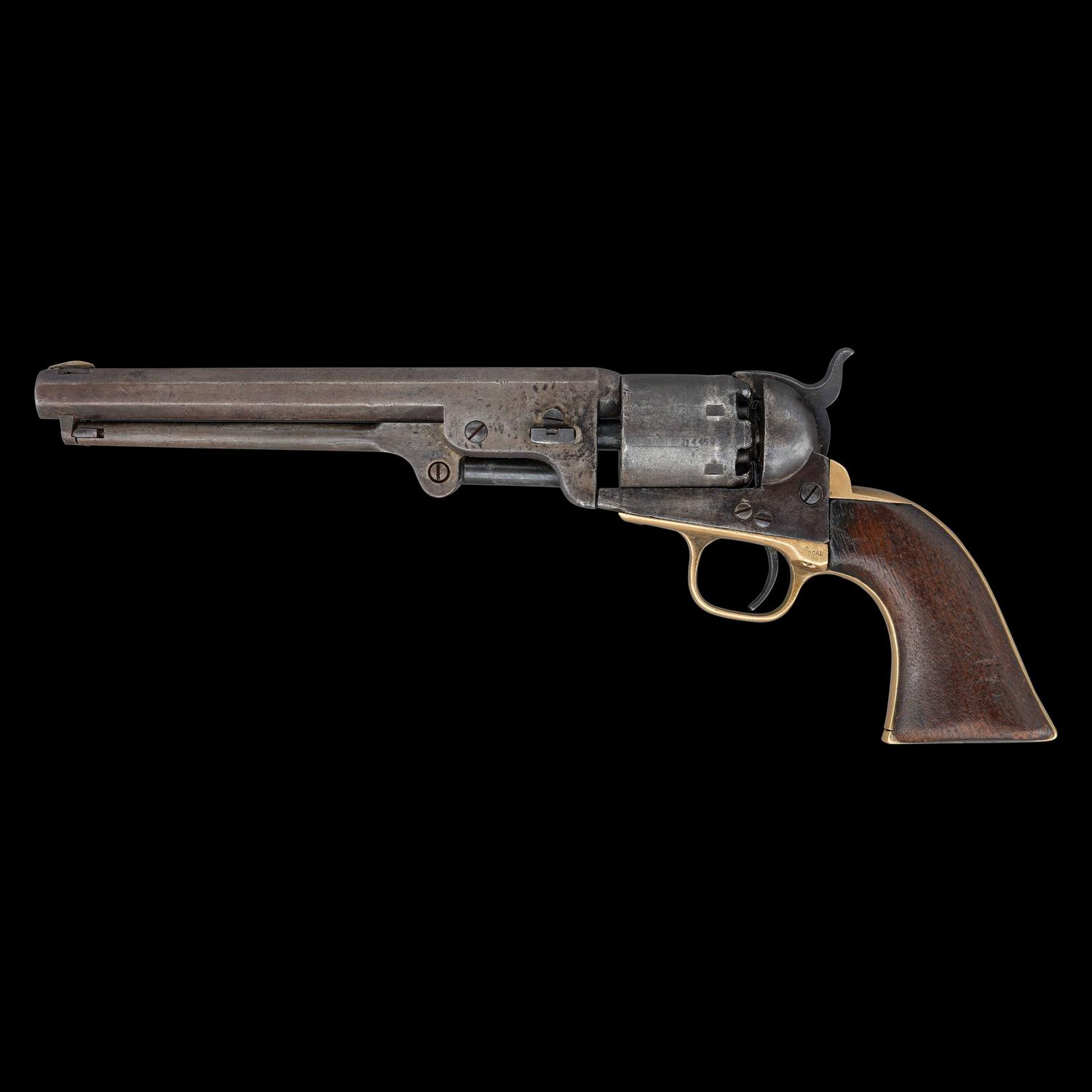 Colt 1851 Navy Revolver Presented to USCT Colonel George W Baird, later a Congressional Medal of Honor Winner during the Indian Wars