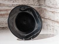 Blackware Pottery Charger 1956-1959