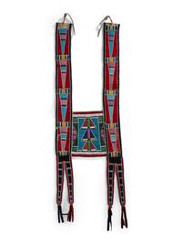 Apsáalooke (Crow) Beaded Hide Martingale