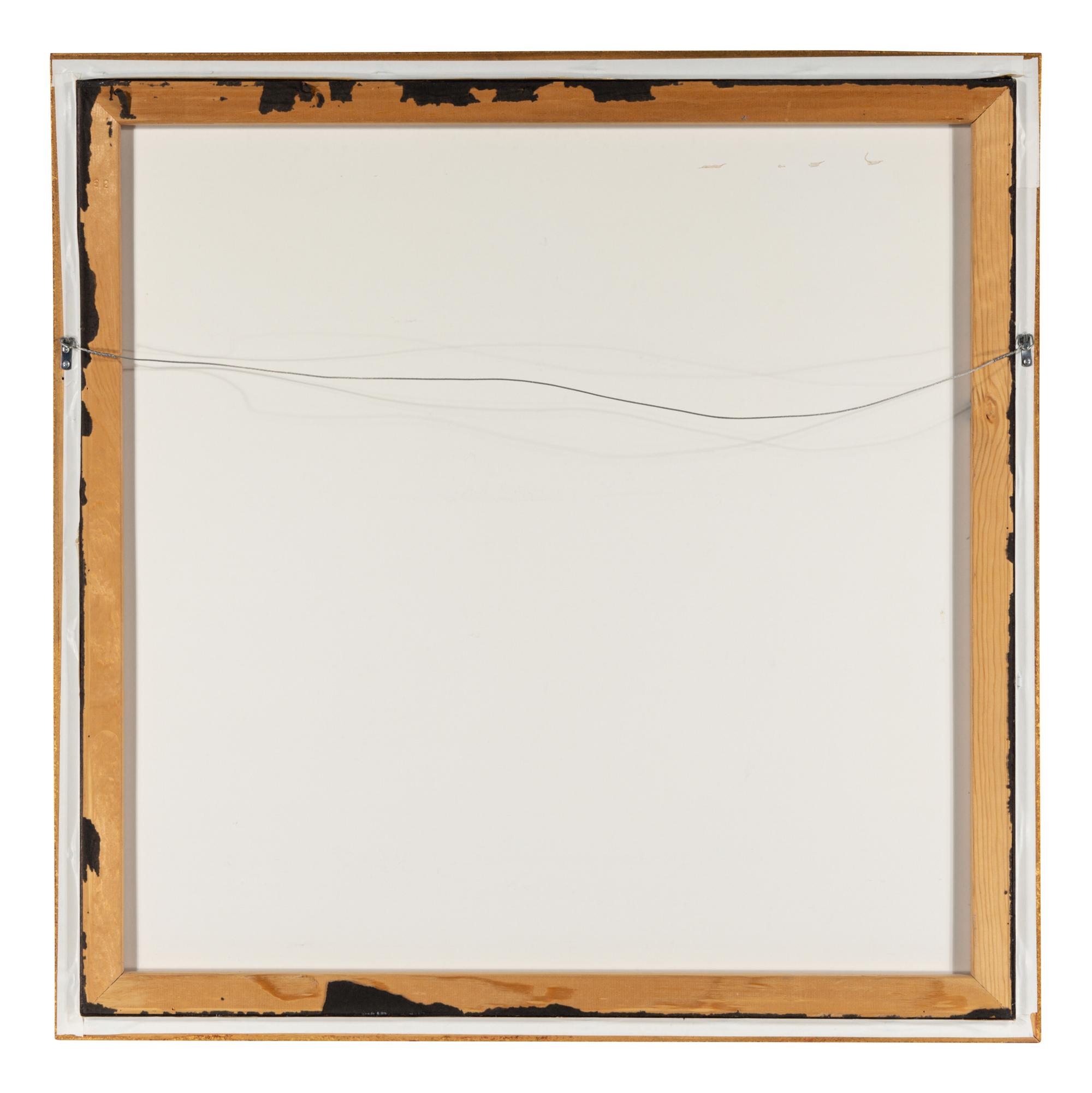 Hermès Framed Silk Scarf, 1984