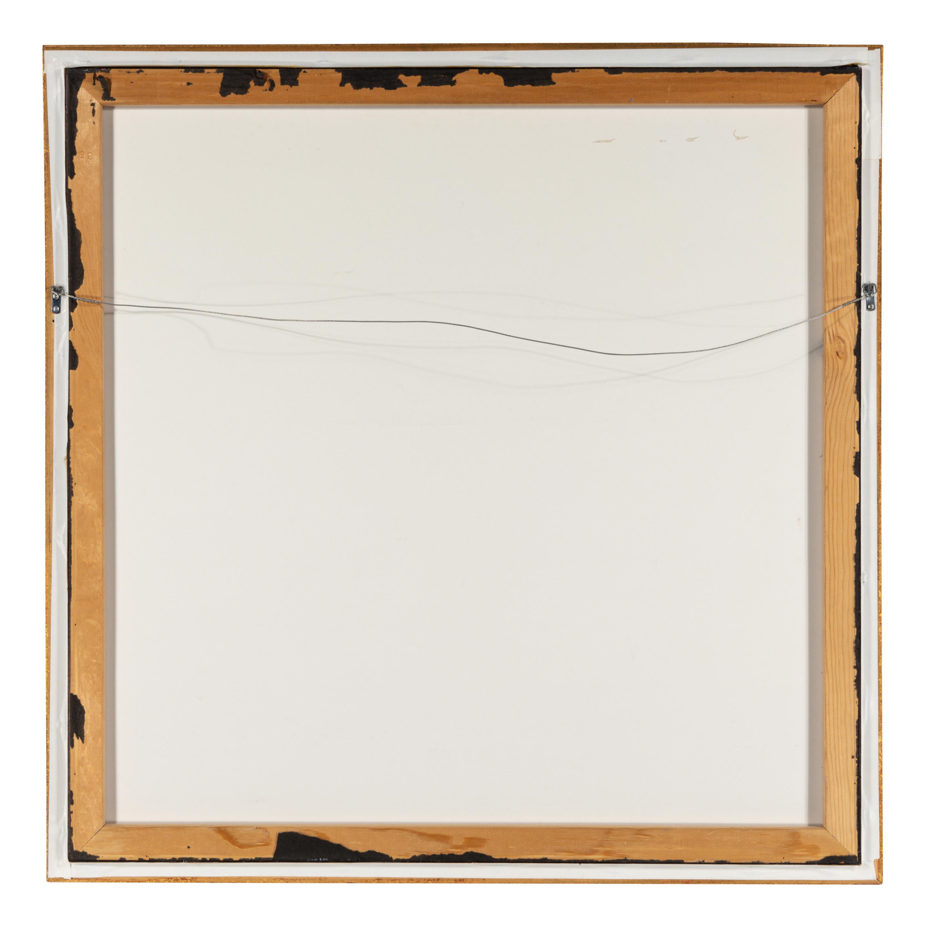 Hermès Framed Silk Scarf, 1984