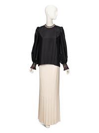 Two Vintage Silk Blouses & A Chanel Silk Skirt
