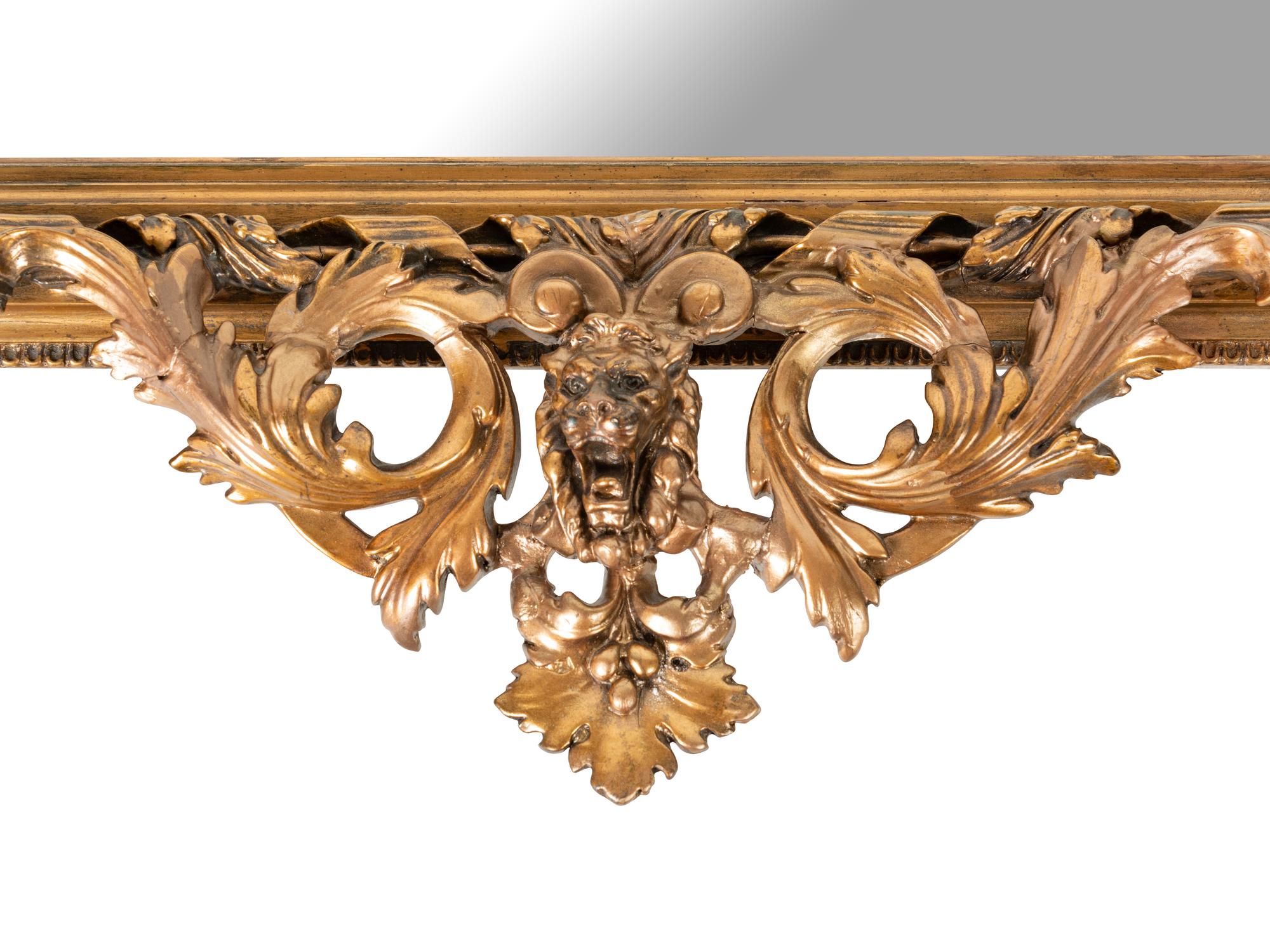 An Italian Giltwood Mirror