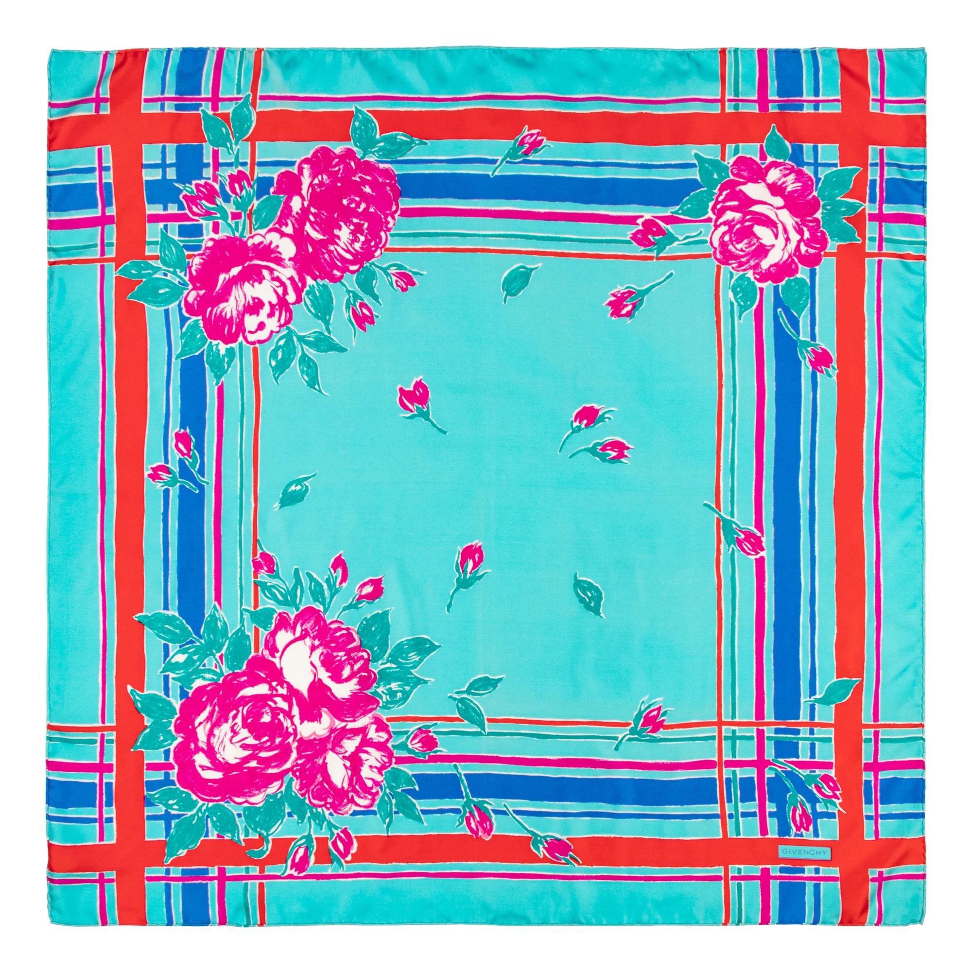Five Designer Silk Scarves
