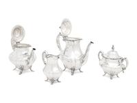 An American Silver Four-Piece Tea and Coffee Service