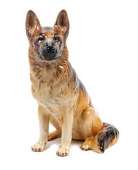 A Large Beswick Porcelain German Shepherd Height 14 inches.