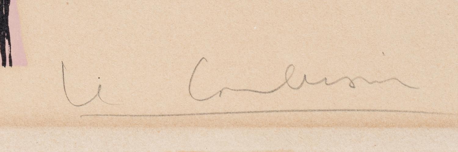 Plate from Le Poème de L'Angle droit, 1955