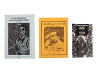 [BLACK PANTHERS]. Pamphlets associated with Huey Newton and Eldridge Cleaver, including:
