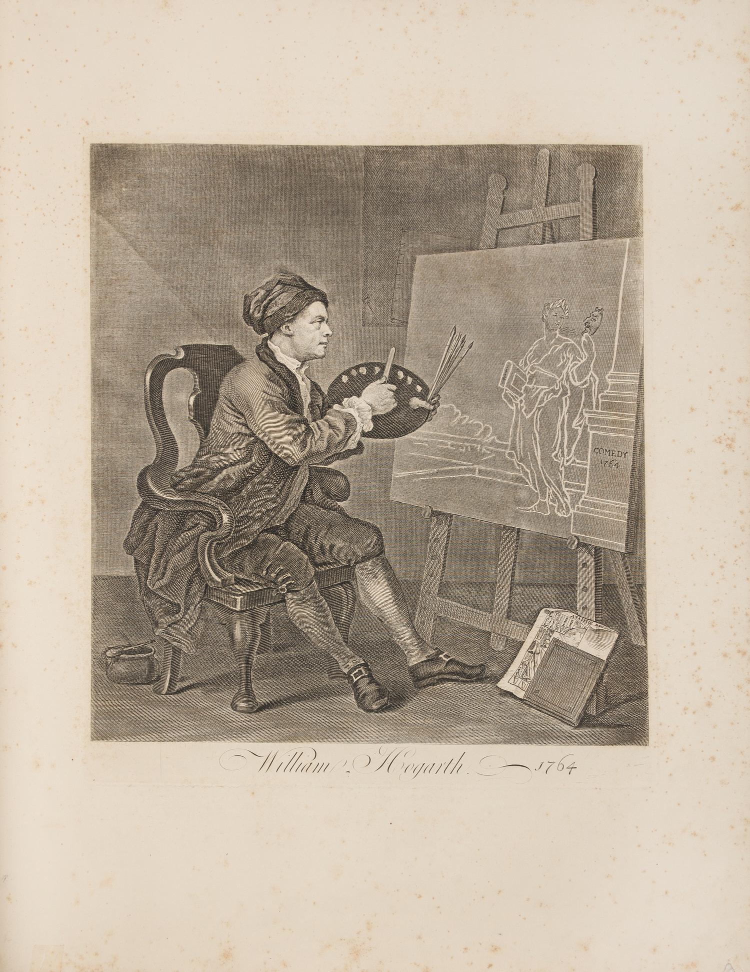 HOGARTH, William (1697-1764). The Works of William Hogarth, from the Original Plates. London: for Baldwin and Craddock, [ca 1822].
