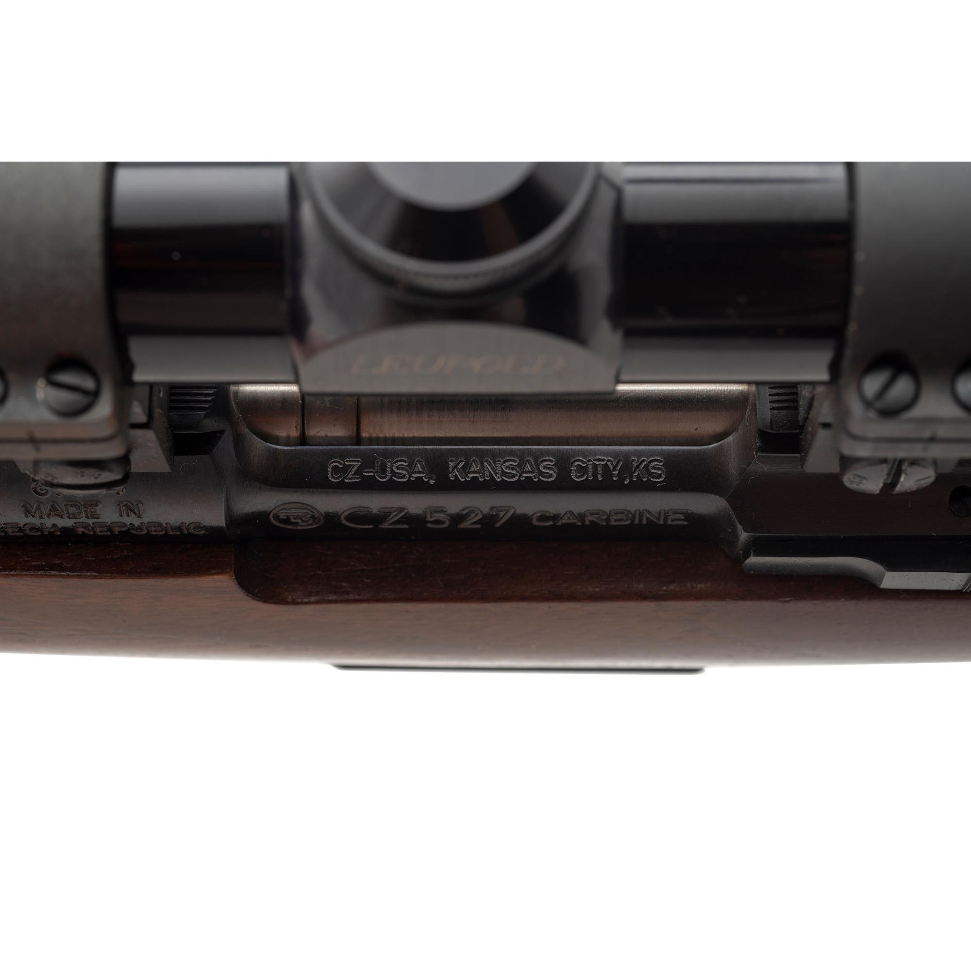 *CZ 527 Carbine with Leupold Scope
