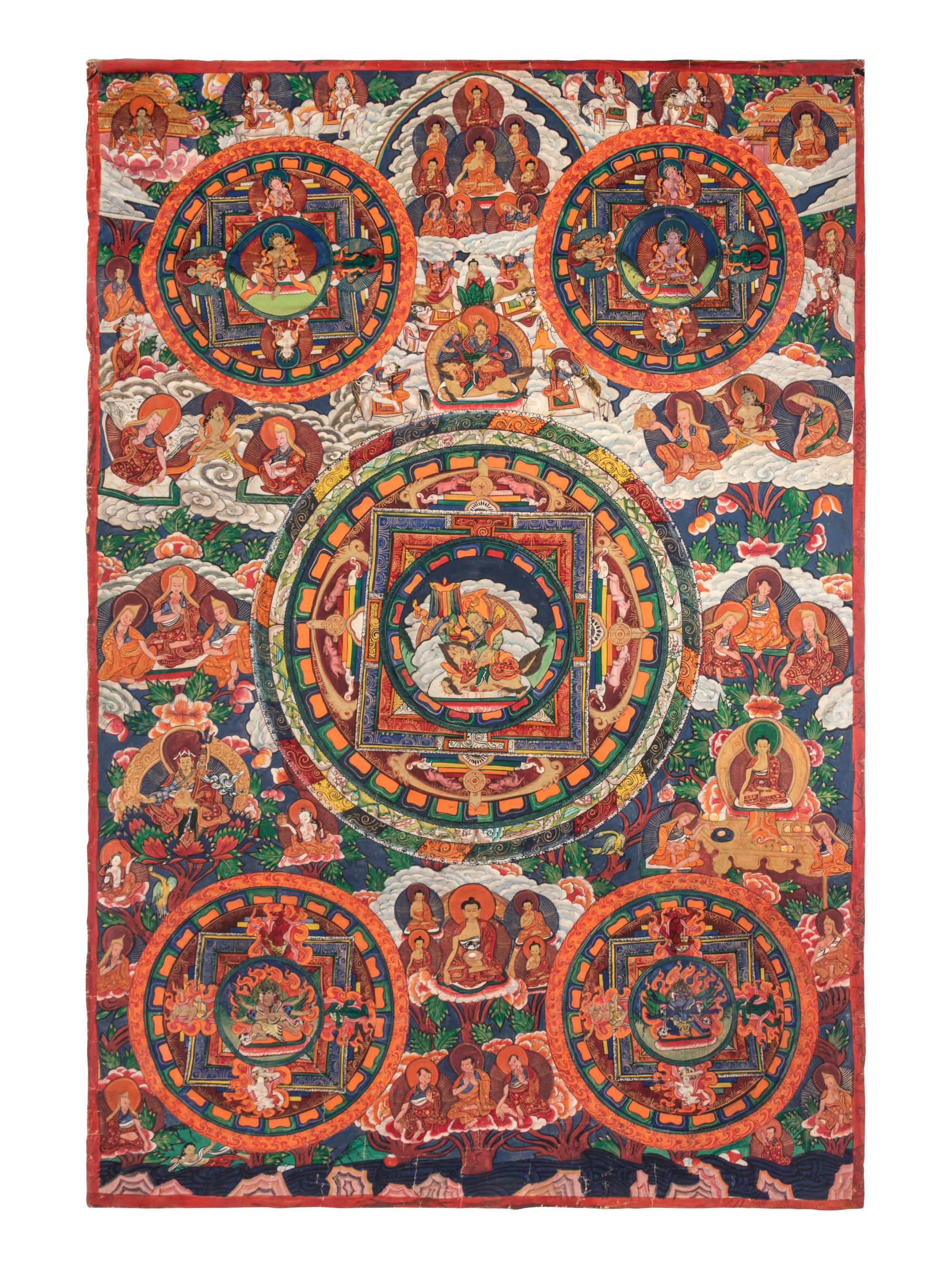 Two Tibetan Thangkas