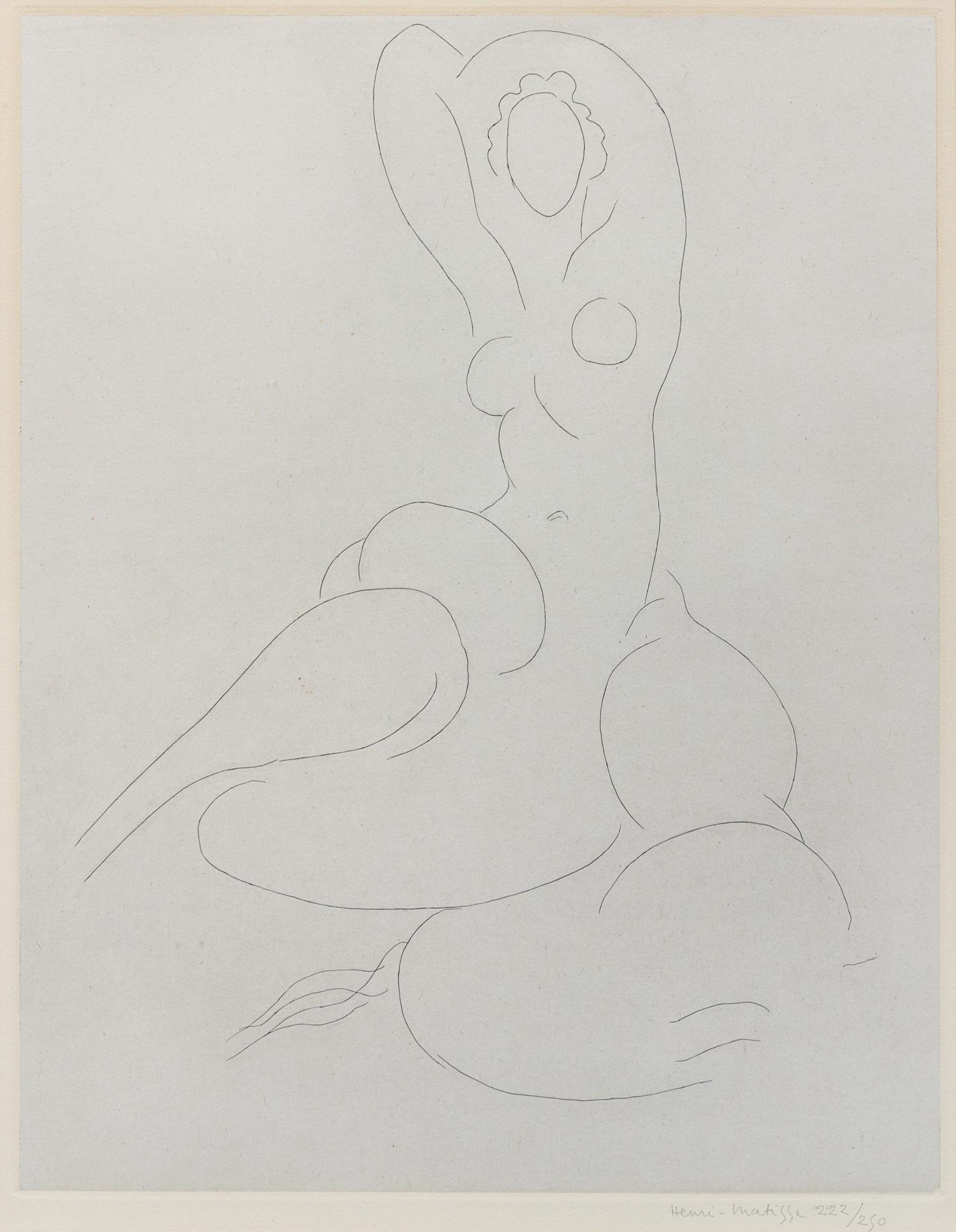 Henri Matisse, (French, 1869-1954), Odalisque (Nu pour Cleveland), 1932