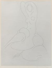 Henri Matisse, (French, 1869-1954), Odalisque (Nu pour Cleveland), 1932