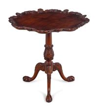 A George II Style Mahogany Tea Table