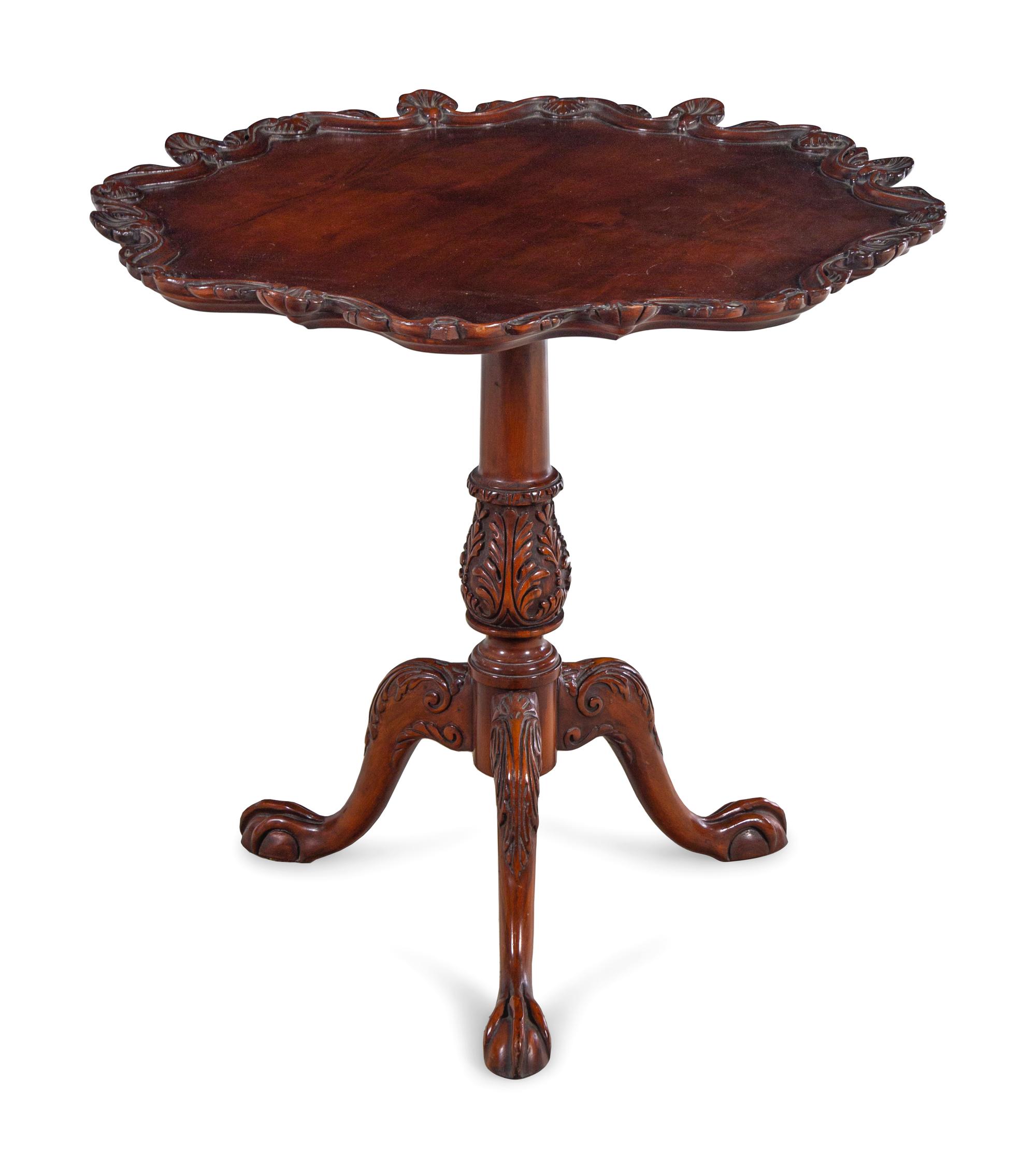 A George II Style Mahogany Tea Table