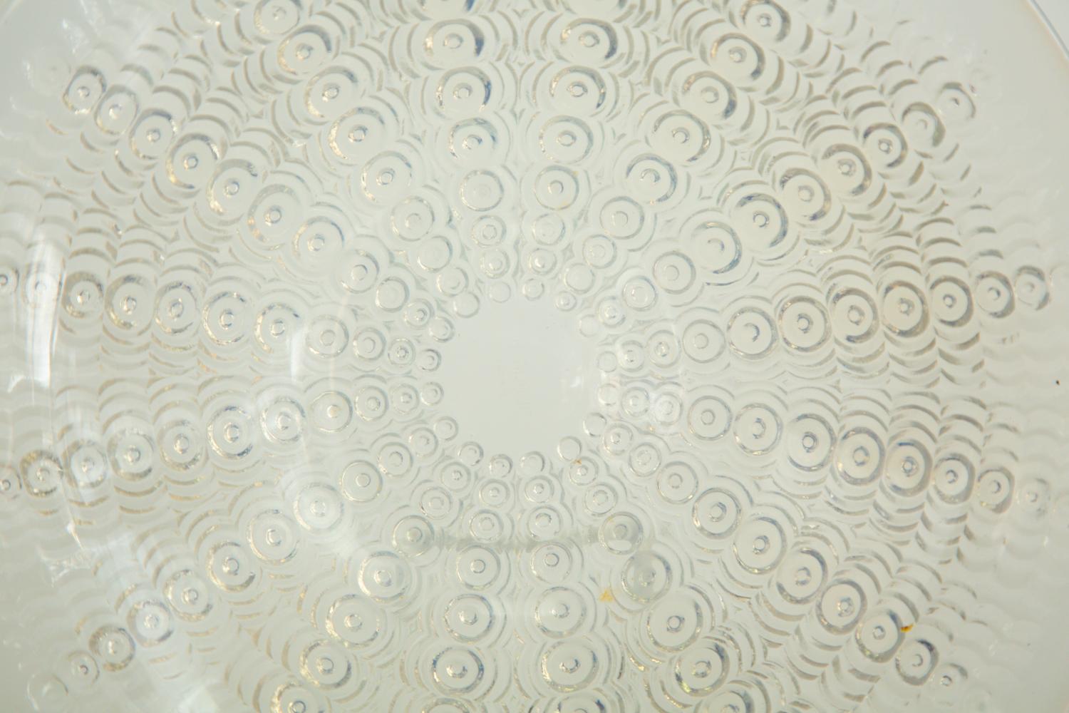 A Lalique Oursins Plate