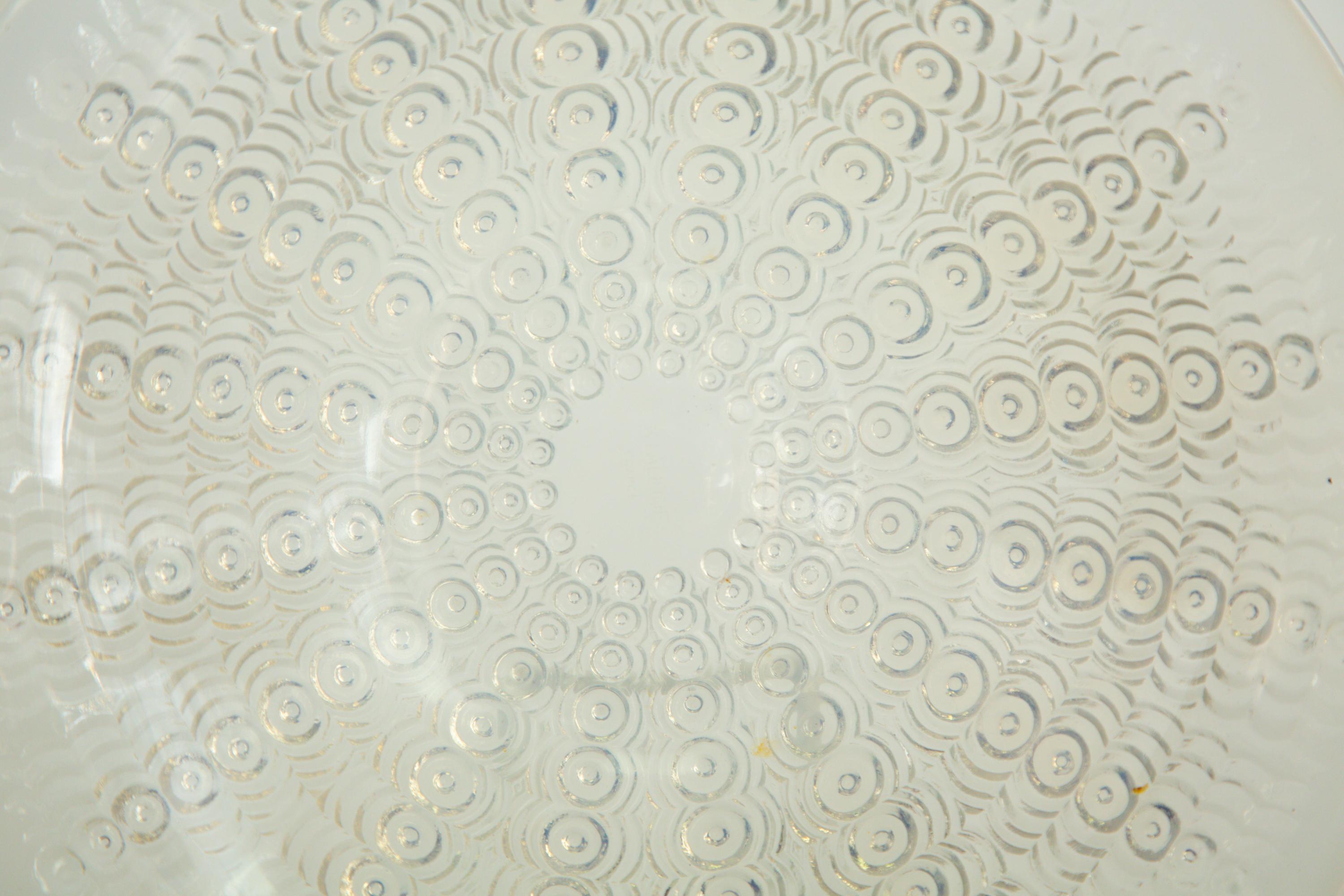 A Lalique Oursins Plate
