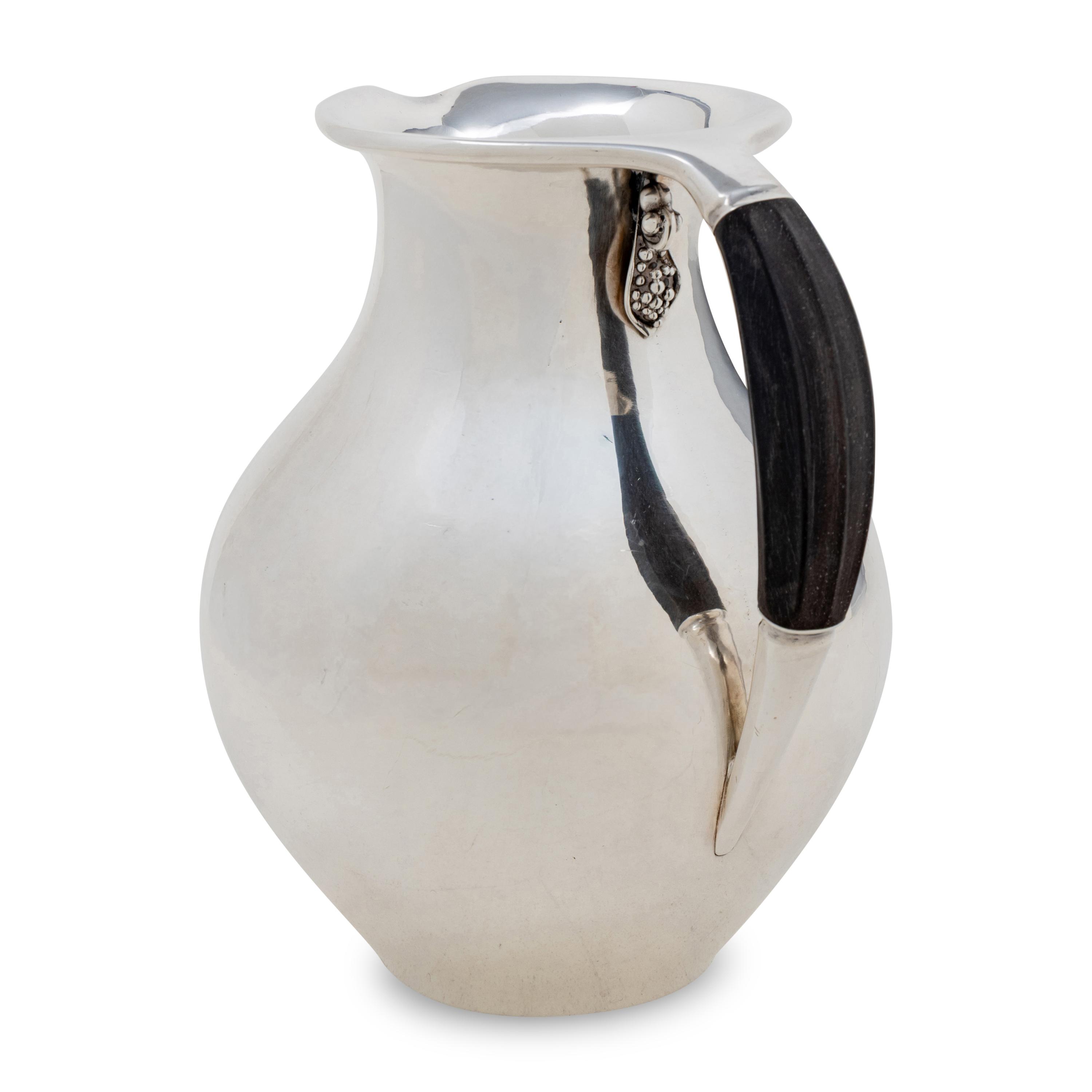 A Georg Jensen Silver Pitcher