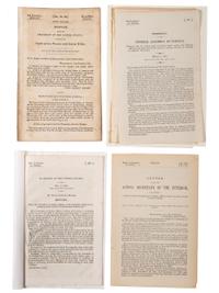[NATIVE AMERICANS]. A group of 10 items regarding Pottawatomie and Miami Indians.