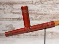 Plains Catlinite Pipe Bowl with Stem