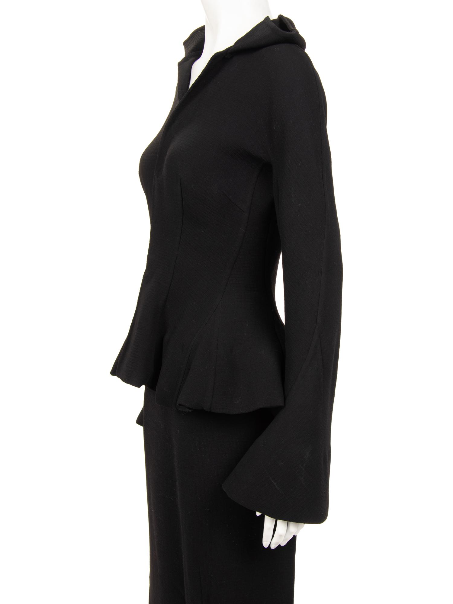 Three Designer Pieces: One Fendi Jacket and One Two-Piece Yohji Yamamoto Skirt Suit, 2000-10s