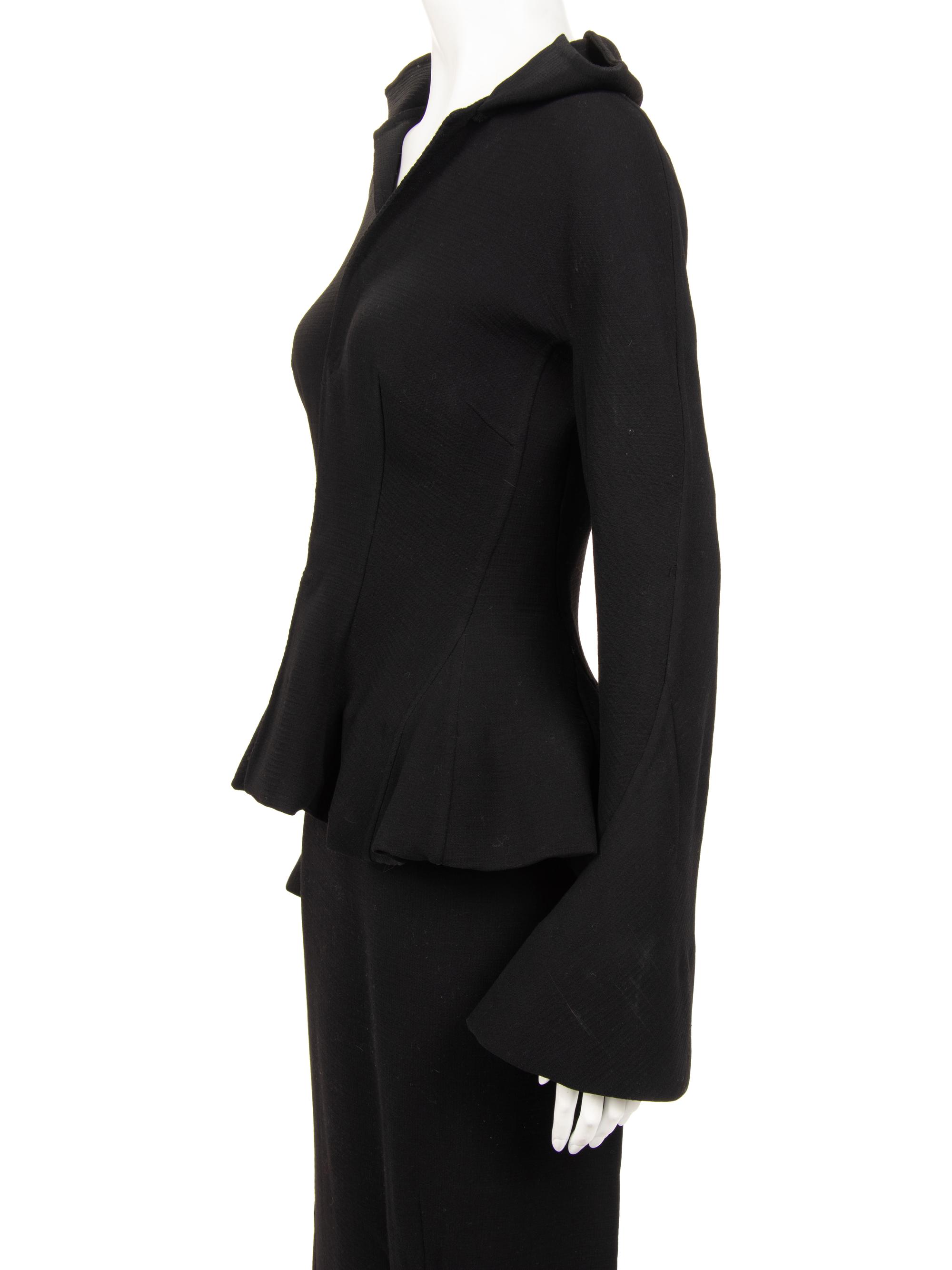Three Designer Pieces: One Fendi Jacket and One Two-Piece Yohji Yamamoto Skirt Suit, 2000-10s