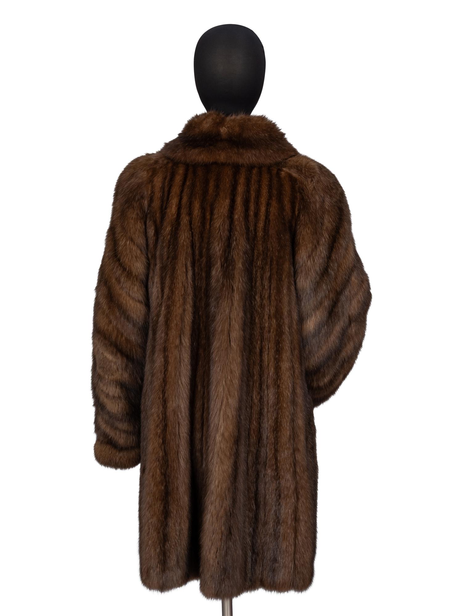 A Russian Sable Fur Coat