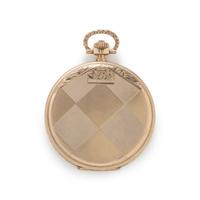IWC, 14K YELLOW GOLD POCKET WATCH