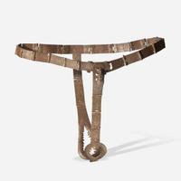 An iron chastity belt Western Europe, probably 18th or 19th century