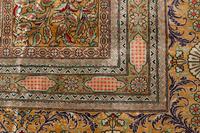 A Qum Silk "Garden" Rug