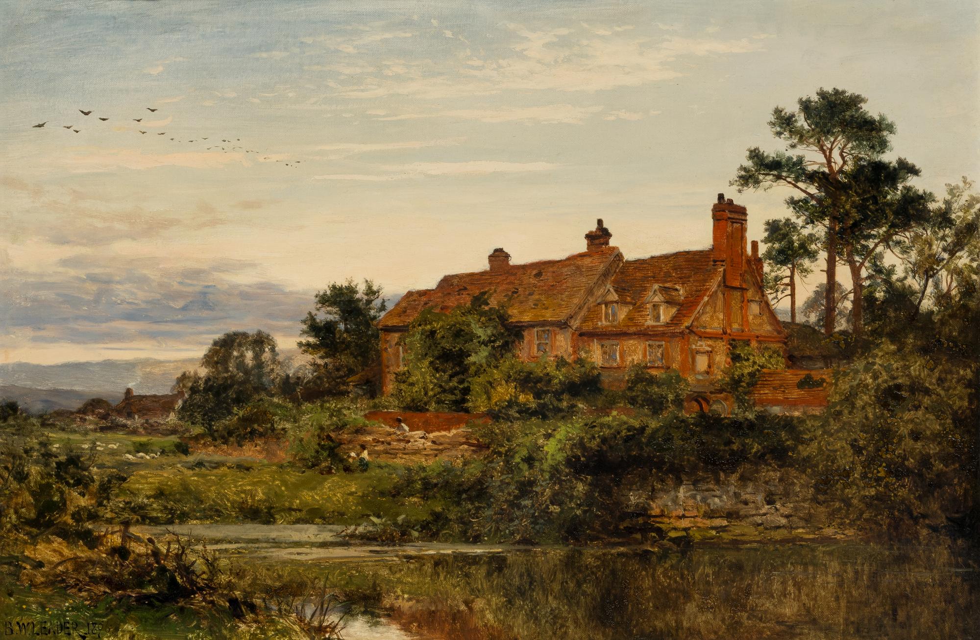 Benjamin Williams Leader R.A. (British, 1831-1923)