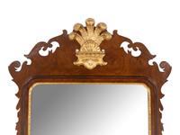 A Regency Style Parcel Gilt Mirror