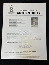 A Group of Two Joe DiMaggio Signed Autograph Album Book Sets (Beckett Authentication Services Letters),