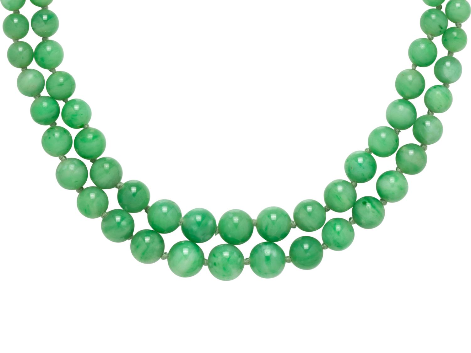 JADE BEAD NECKLACE