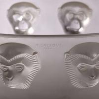 René Lalique (French, 1860-1945) "Madagascar" Frosted Glass Bowl, France, Designed 1928