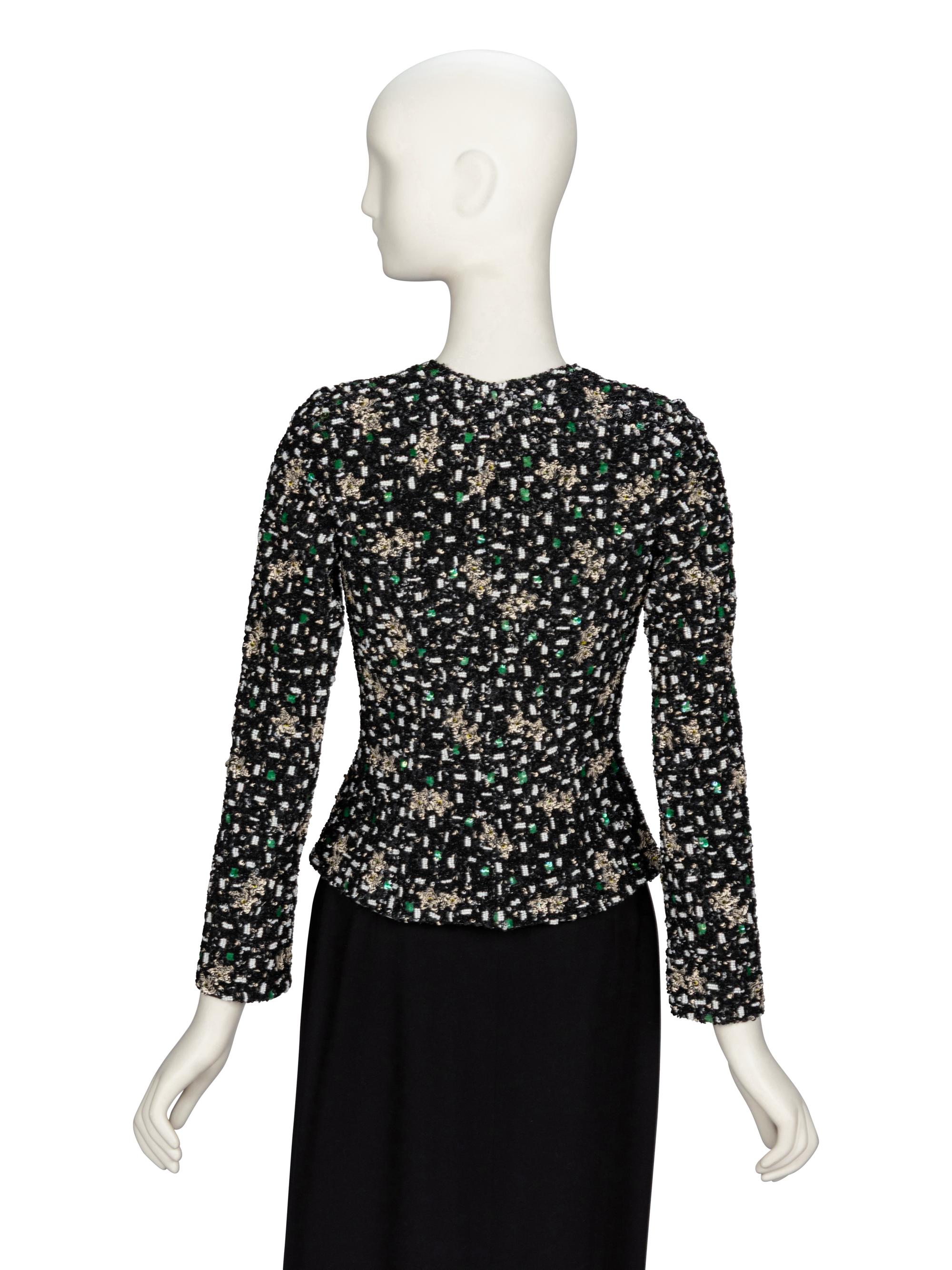 GIORGIO ARMANI, FULLY SEQUINED EVENING JACKET