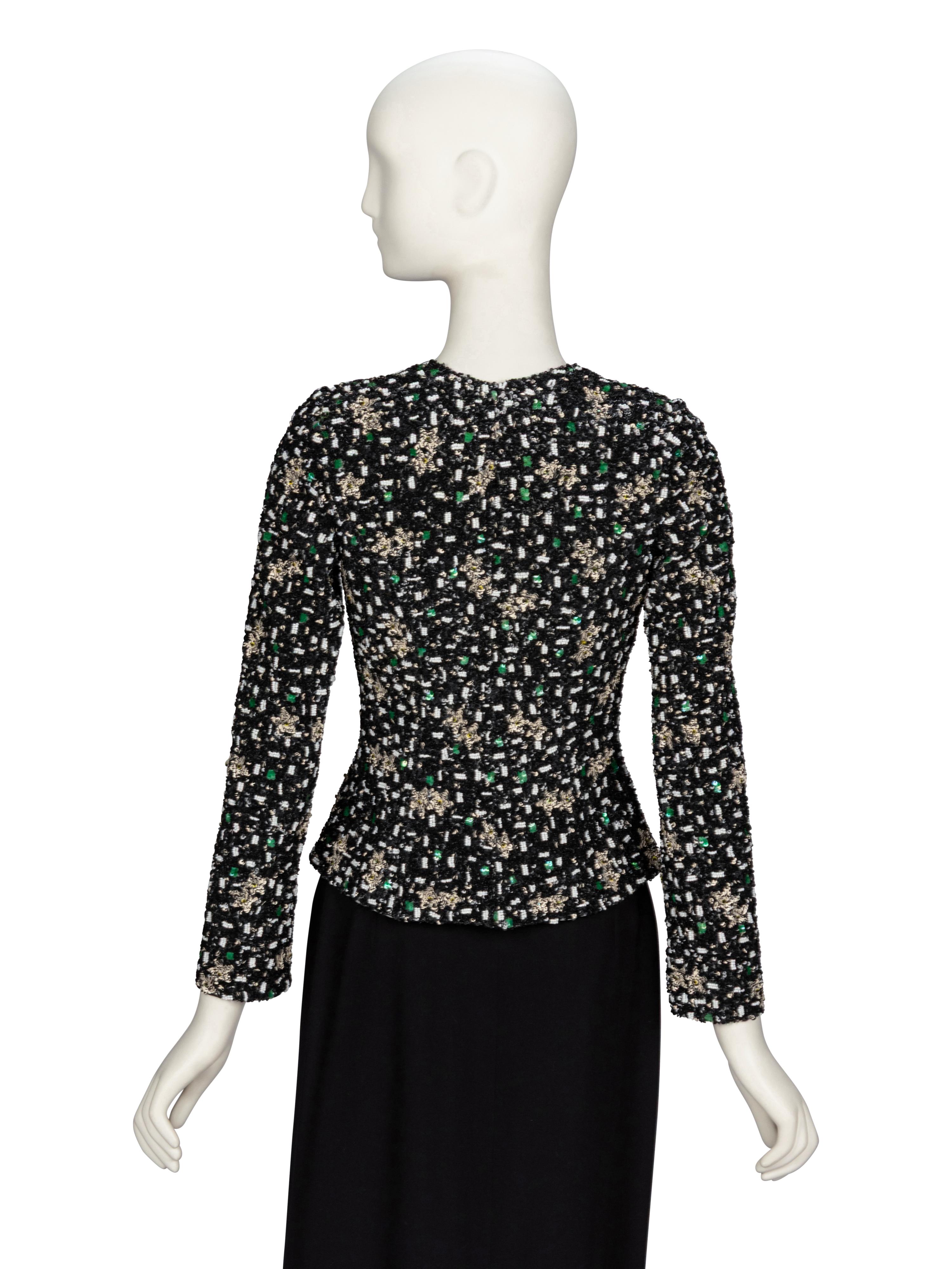 GIORGIO ARMANI, FULLY SEQUINED EVENING JACKET
