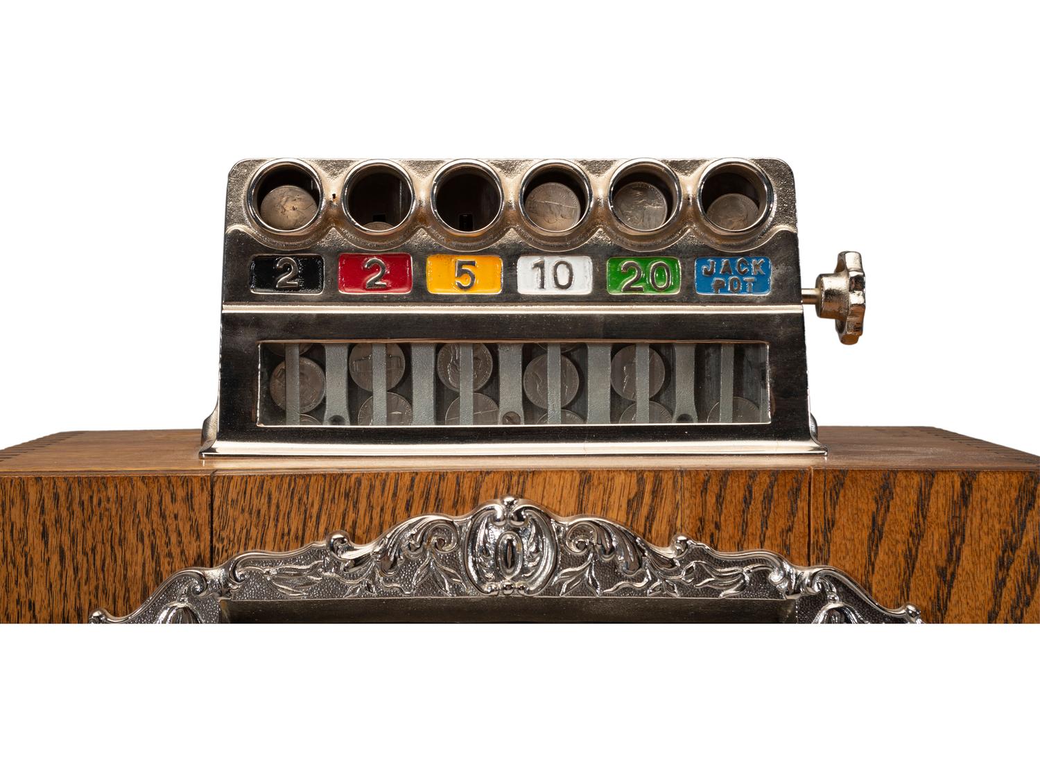 A Watling Brownie Jackpot Nickel Slot Machine