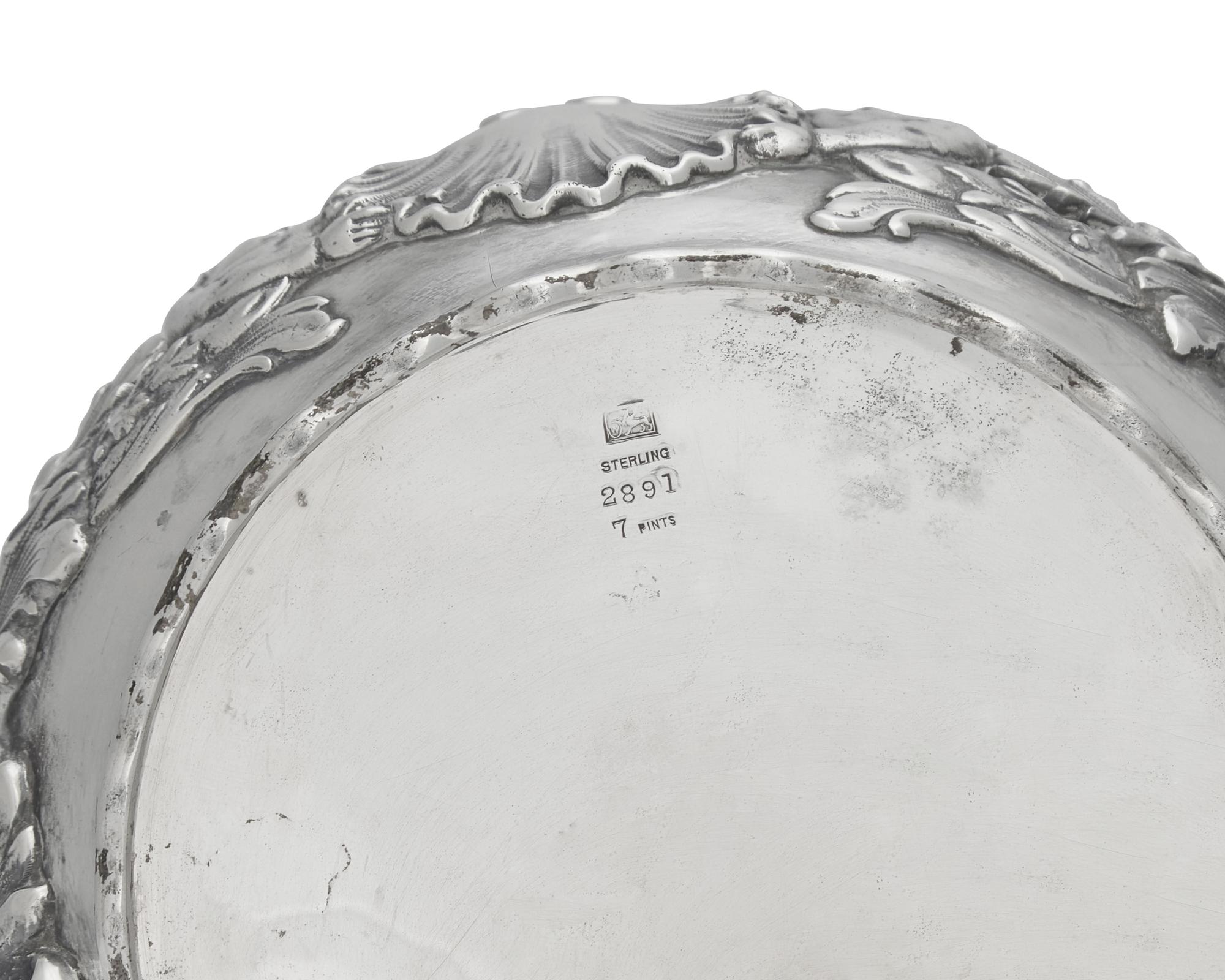 An Aesthetic Movement Sterling Silver Two-Handled Tennis Trophy Cup