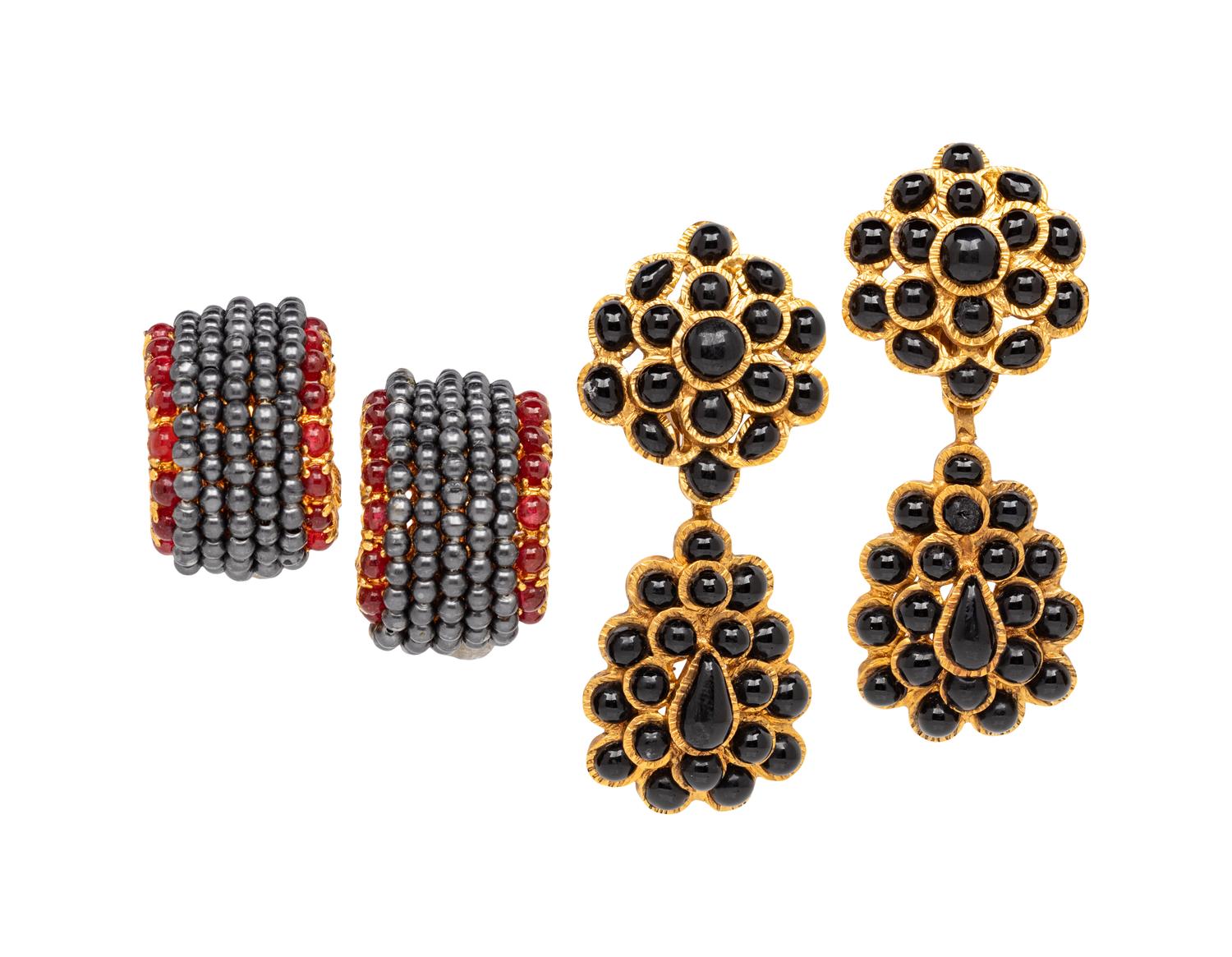 Chanel, Two Pairs of Ear Clips