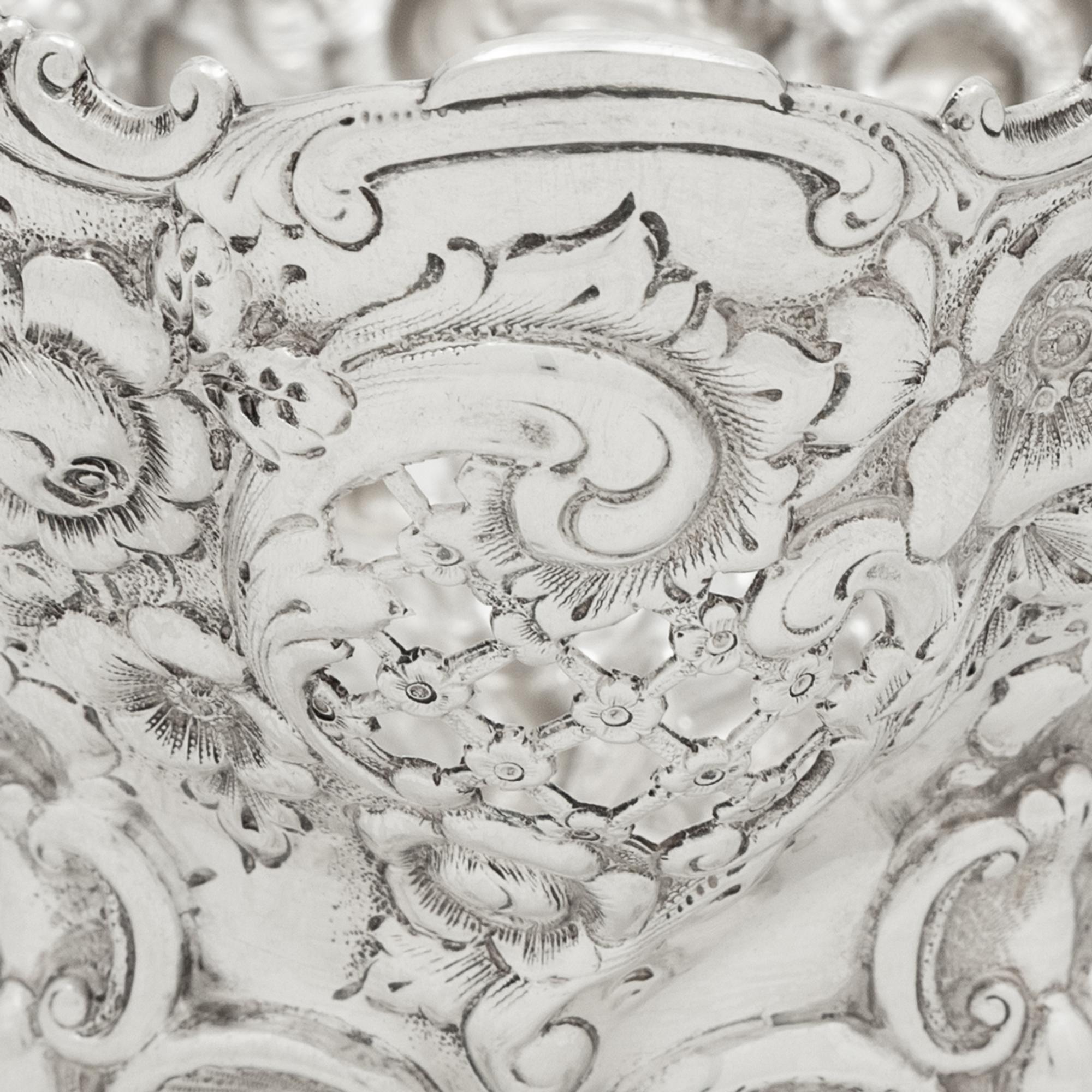 An American Silver Candy Dish