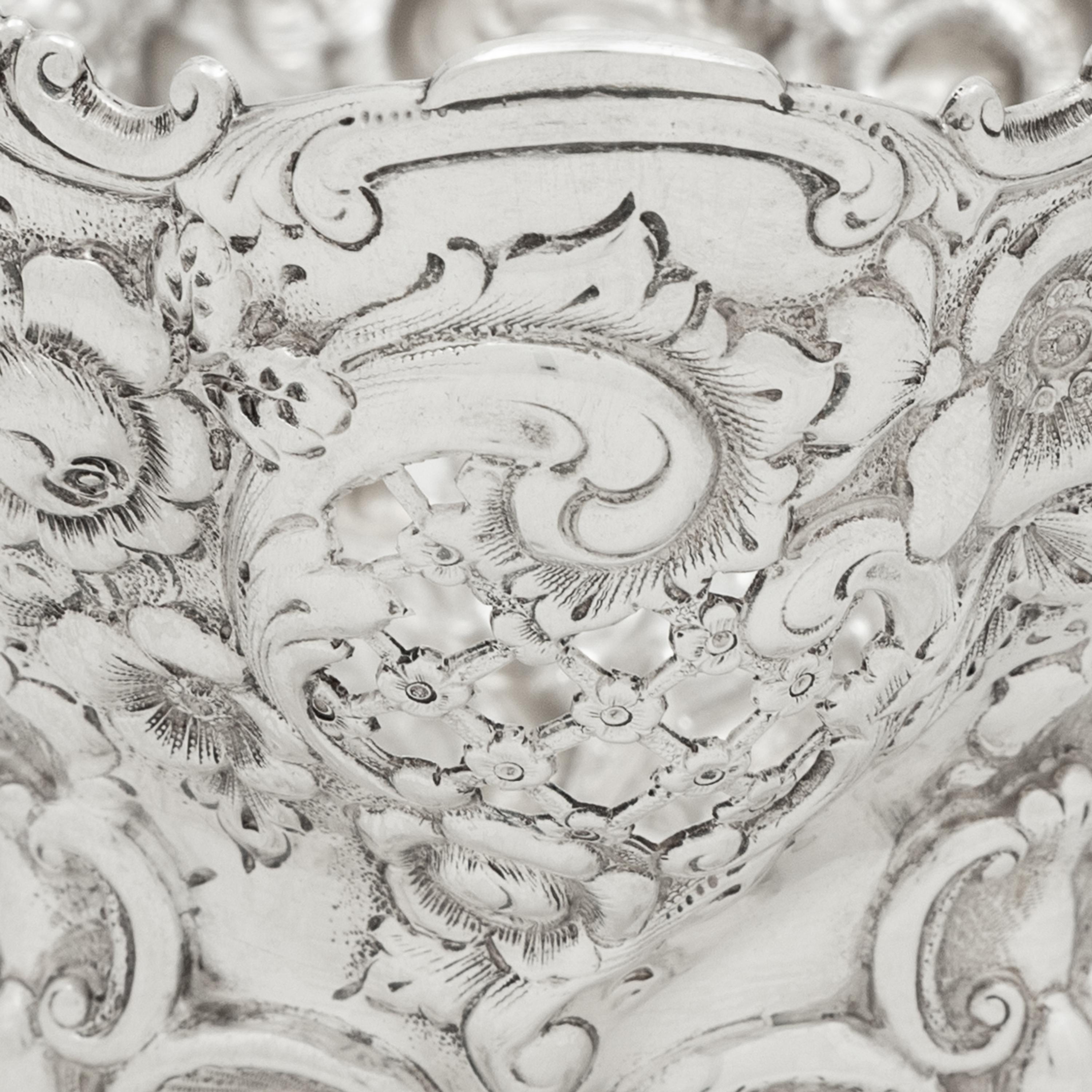 An American Silver Candy Dish